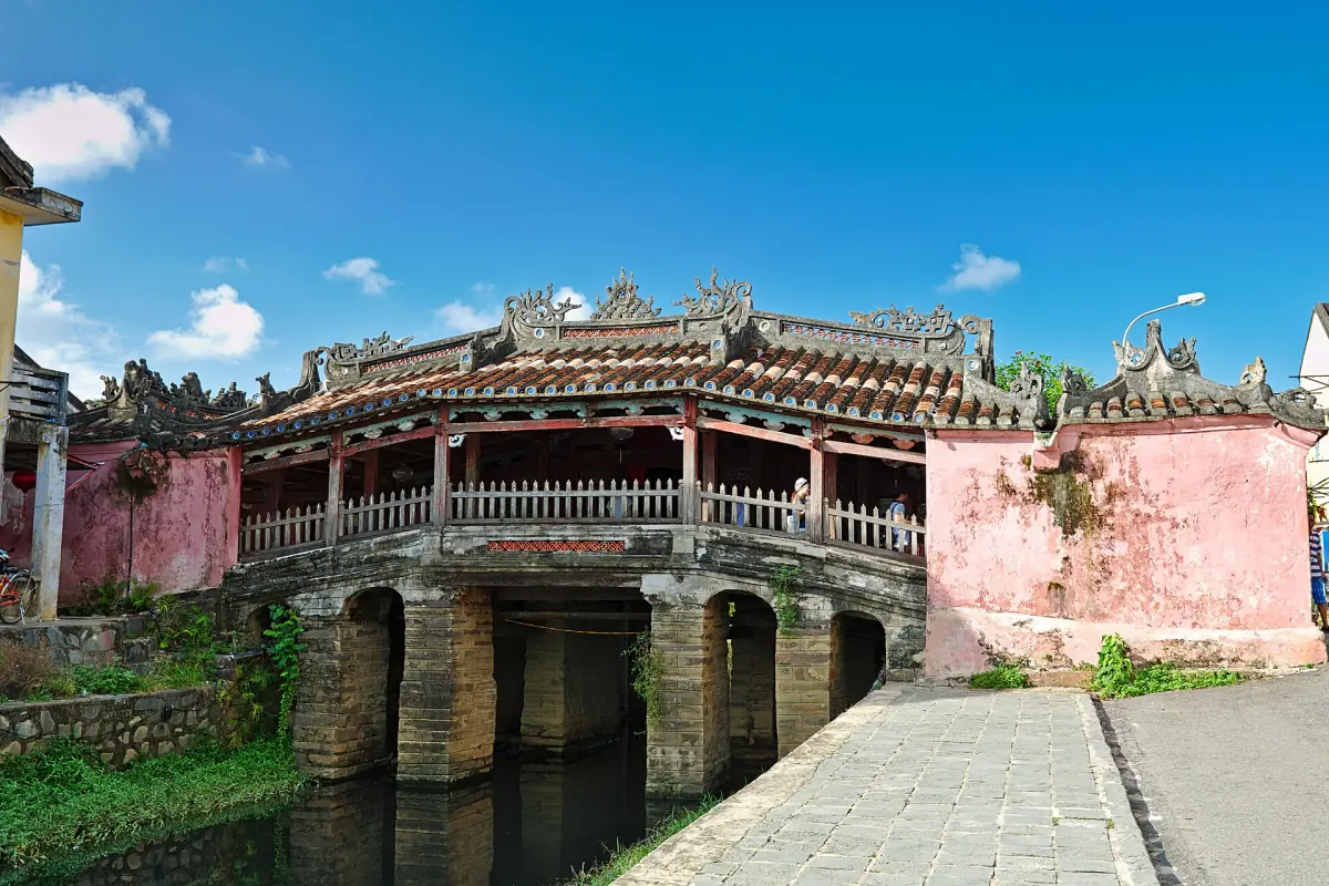 The Japanese Covered Bridge in Hoi An