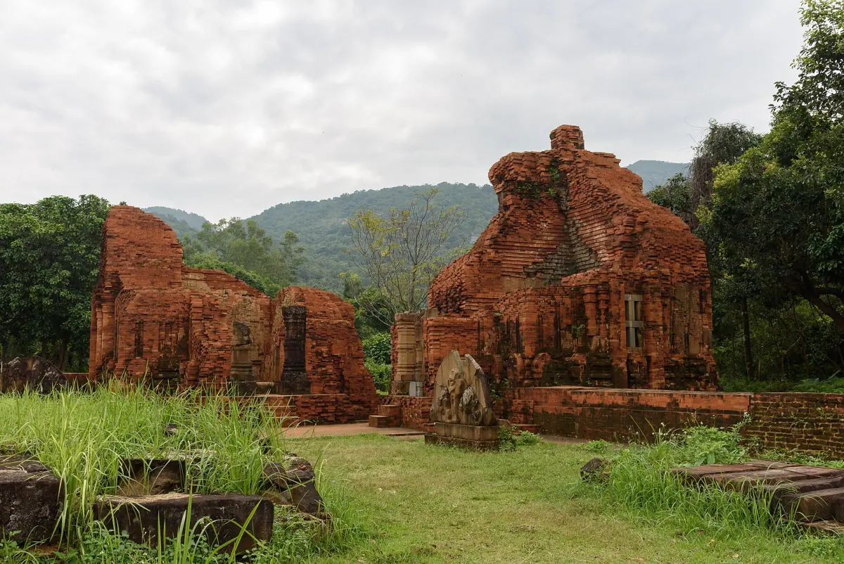 Brick temple ruins of the Cham at My Son